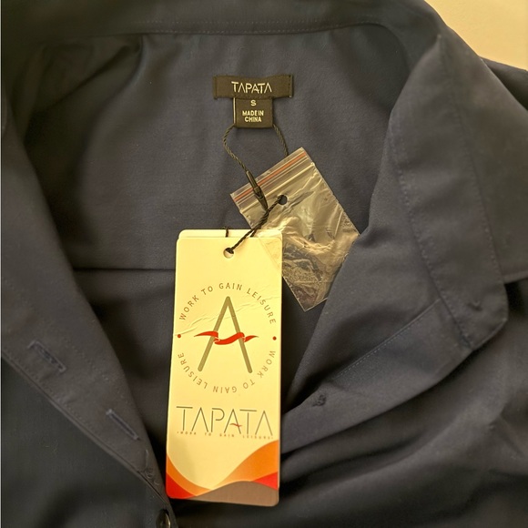 NWT Button Down Long Sleeve Bodysuit Navy Blue Size S - Picture 10 of 13